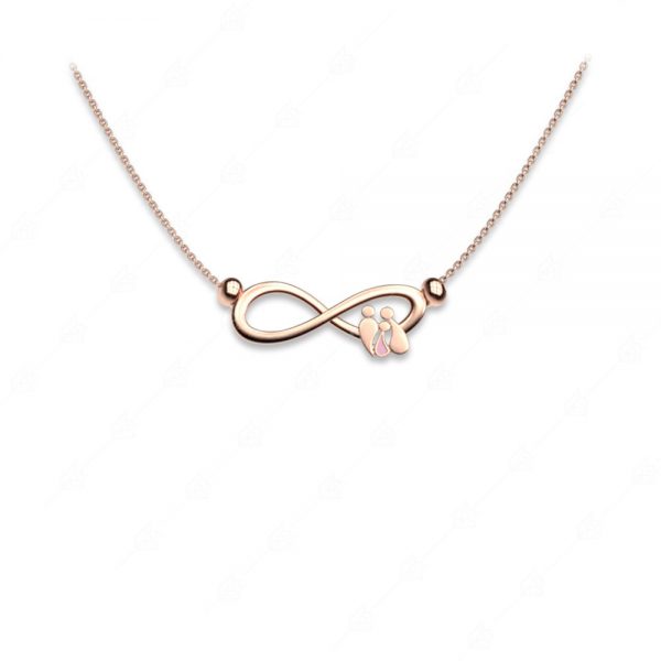 Necklace family infinite silver 925