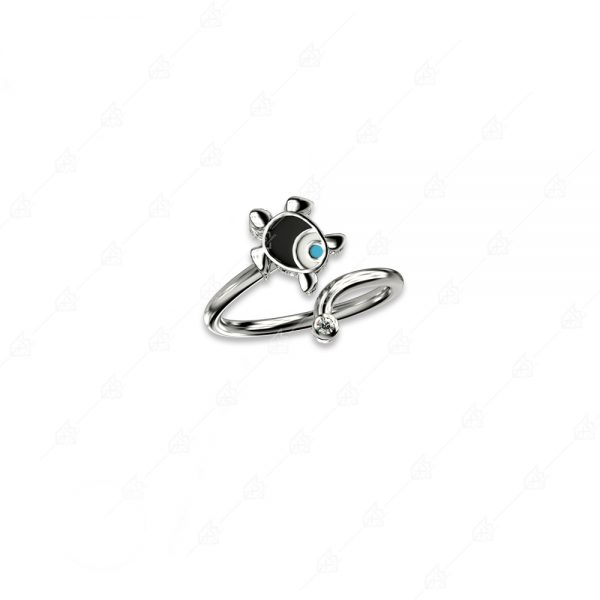 925 silver turtle ring