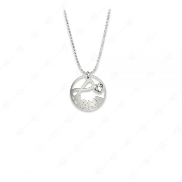 925 silver mom necklace with infinity and heart