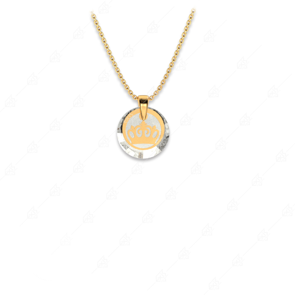 Necklace silver 925 yellow gold plated